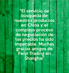 Compras de productos en China